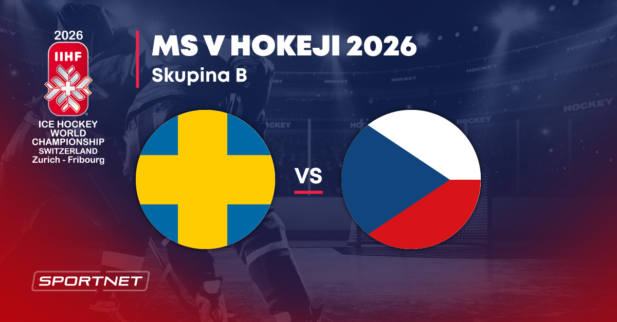 Švédsko - Česko: Prehľad zápasu na MS v hokeji 2026