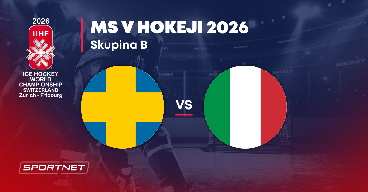Švédsko - Taliansko: Prehľad zápasu na MS v hokeji 2026