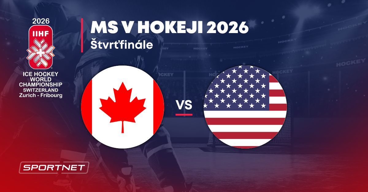 Kanada - USA: Prehľad zápasu na MS v hokeji 2026.