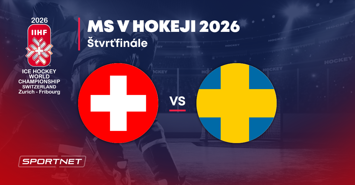 Švajčiarsko - Švédsko: Prehľad zápasu na MS v hokeji 2026