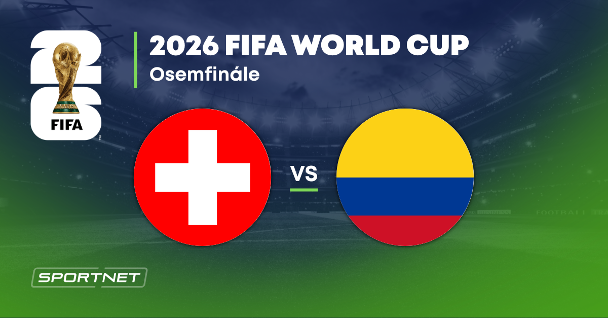 Švajčiarsko - Kolumbia: ONLINE prenos zo zápasu na MS vo futbale 2026.