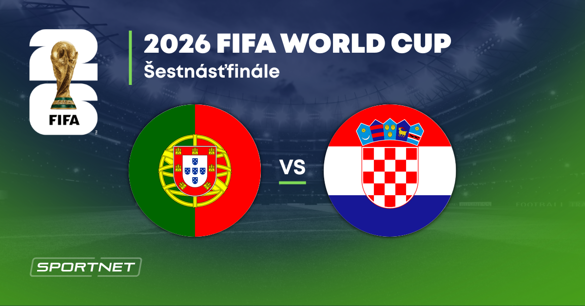 Portugalsko - Chorvátsko: ONLINE prenos zo zápasu na MS vo futbale 2026.