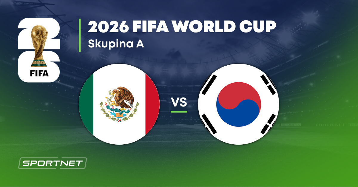 Mexiko - Južná Kórea: ONLINE prenos zo zápasu na MS vo futbale 2026.