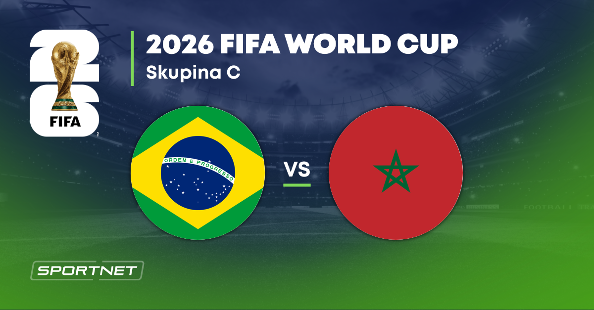 Brazília - Maroko: ONLINE prenos zo zápasu na MS vo futbale 2026.