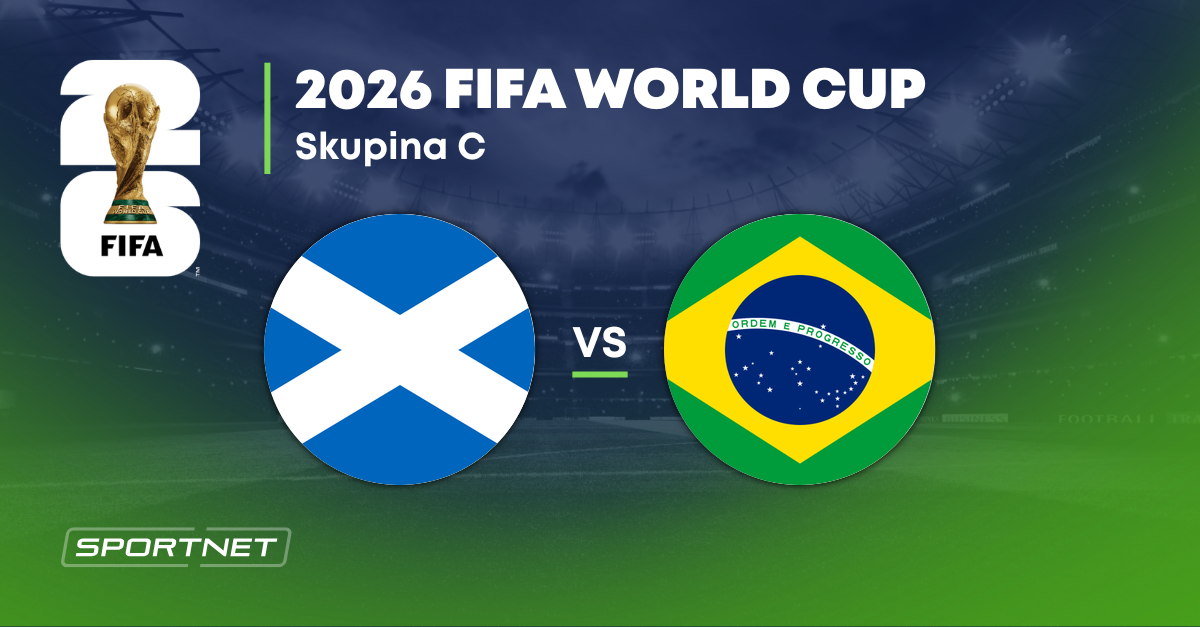 Škótsko - Brazília: ONLINE prenos zo zápasu na MS vo futbale 2026.