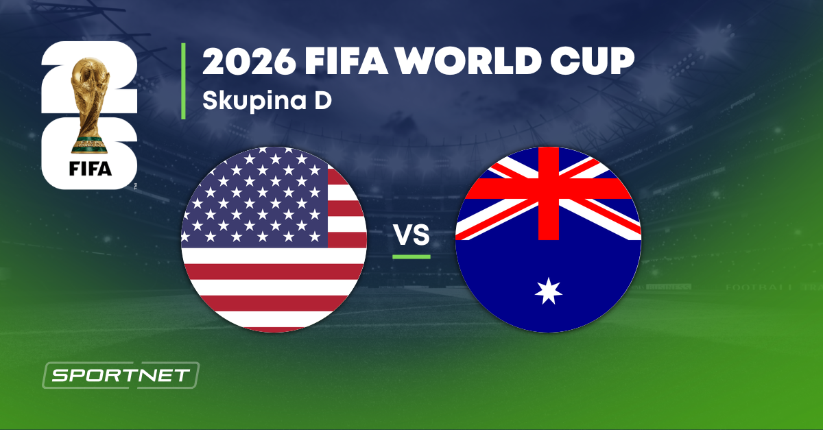 USA - Austrália: ONLINE prenos zo zápasu na MS vo futbale 2026.
