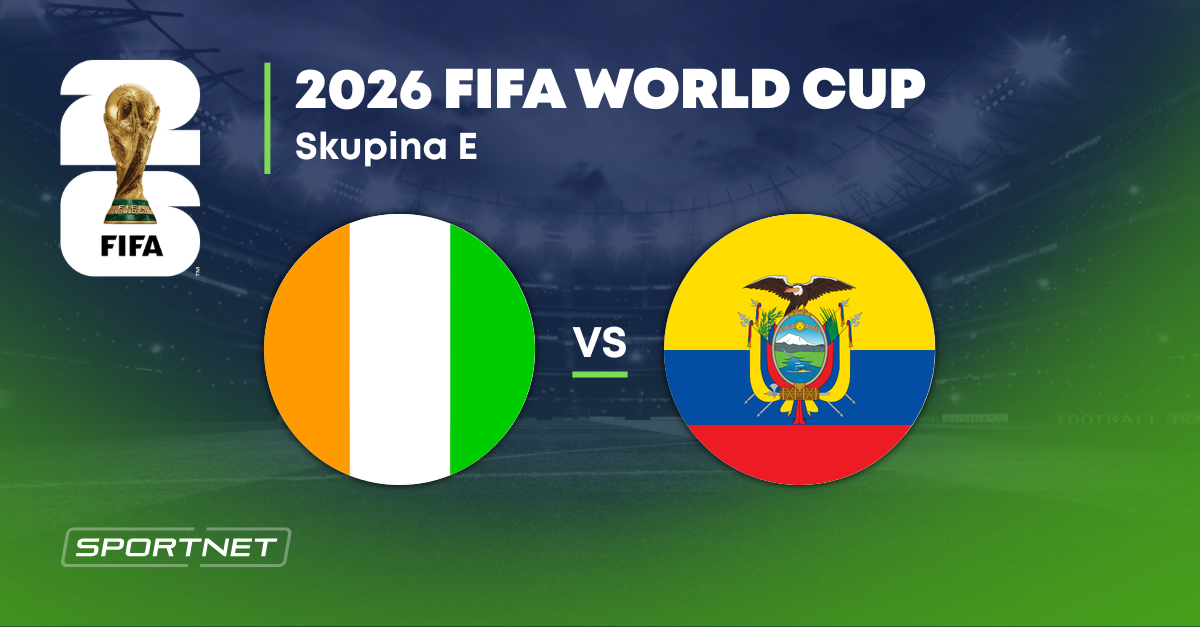 Pobrežie Slonoviny - Ekvádor: ONLINE prenos zo zápasu na MS vo futbale 2026.