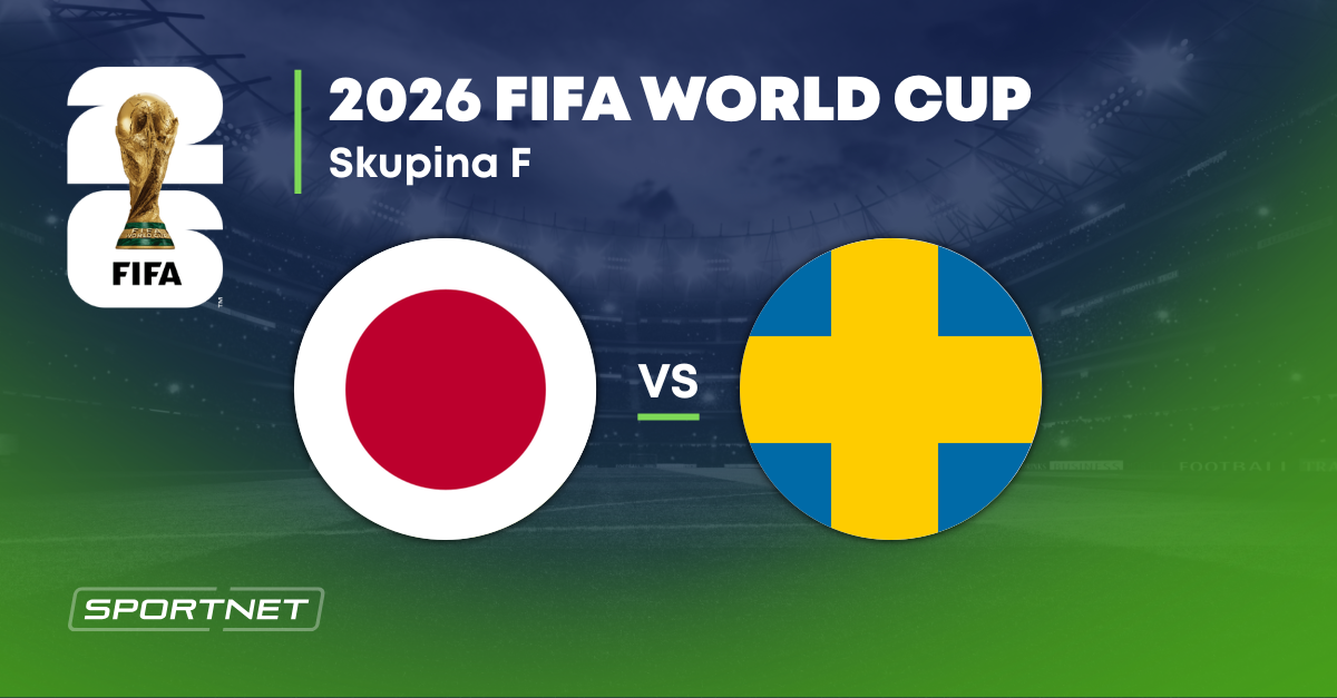 Japonsko - Švédsko: ONLINE prenos zo zápasu na MS vo futbale 2026.
