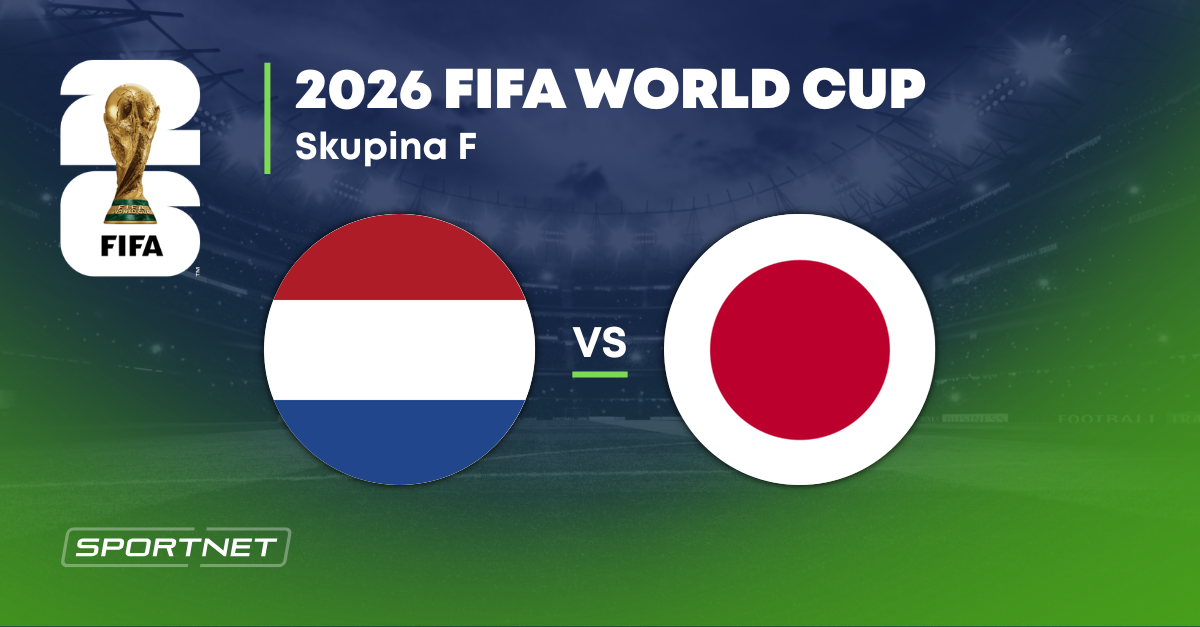 Holandsko - Japonsko: ONLINE prenos zo zápasu na MS vo futbale 2026.