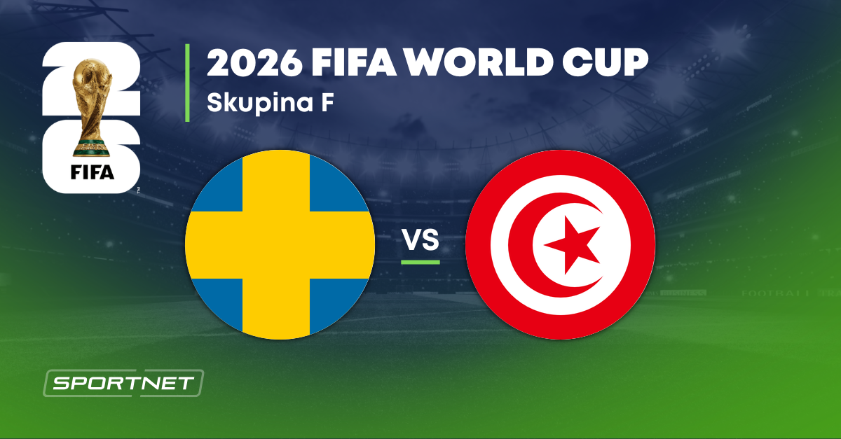 Švédsko - Tunisko: ONLINE prenos zo zápasu na MS vo futbale 2026.