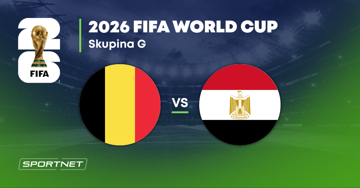 Belgicko - Egypt: ONLINE prenos zo zápasu na MS vo futbale 2026.