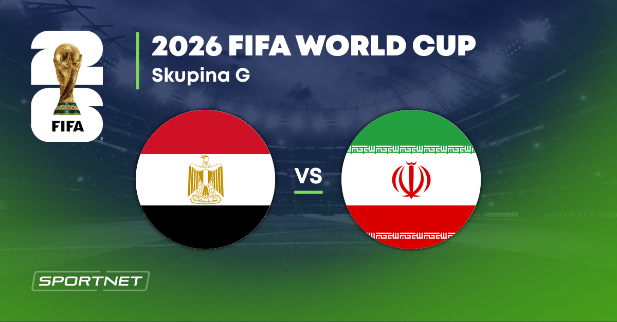 Egypt - Irán: ONLINE prenos zo zápasu na MS vo futbale 2026.