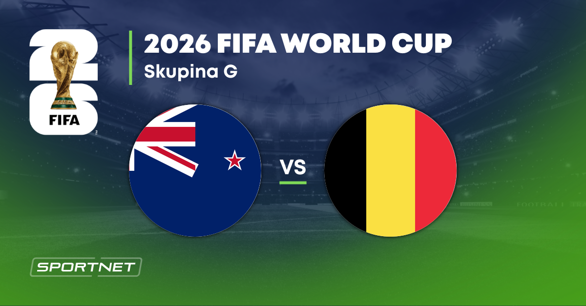 Nový Zéland - Belgicko: ONLINE prenos zo zápasu na MS vo futbale 2026.