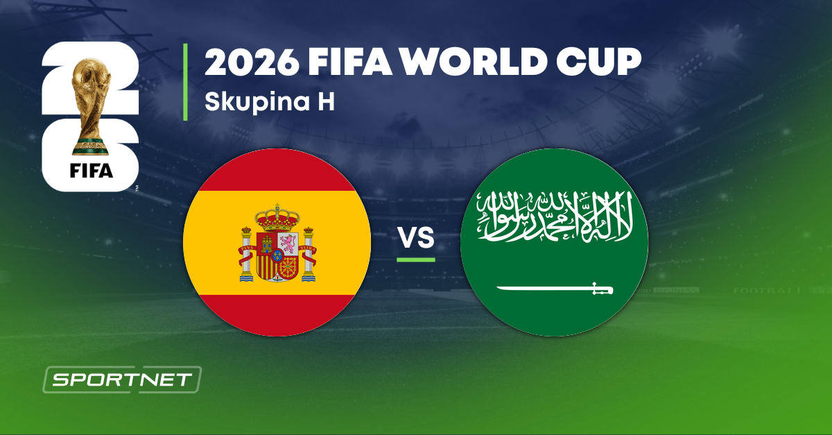 Španielsko - Saudská Arábia: ONLINE prenos zo zápasu na MS vo futbale 2026.