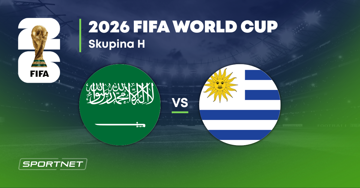 Saudská Arábia - Uruguaj: ONLINE prenos zo zápasu na MS vo futbale 2026.