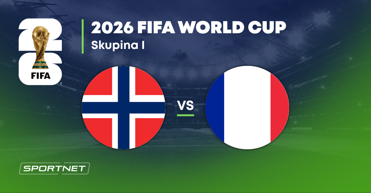 Nórsko - Francúzsko: ONLINE prenos zo zápasu na MS vo futbale 2026.