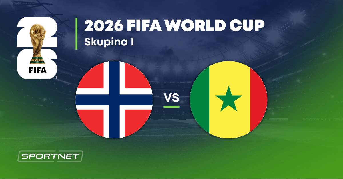 Nórsko - Senegal: ONLINE prenos zo zápasu na MS vo futbale 2026.