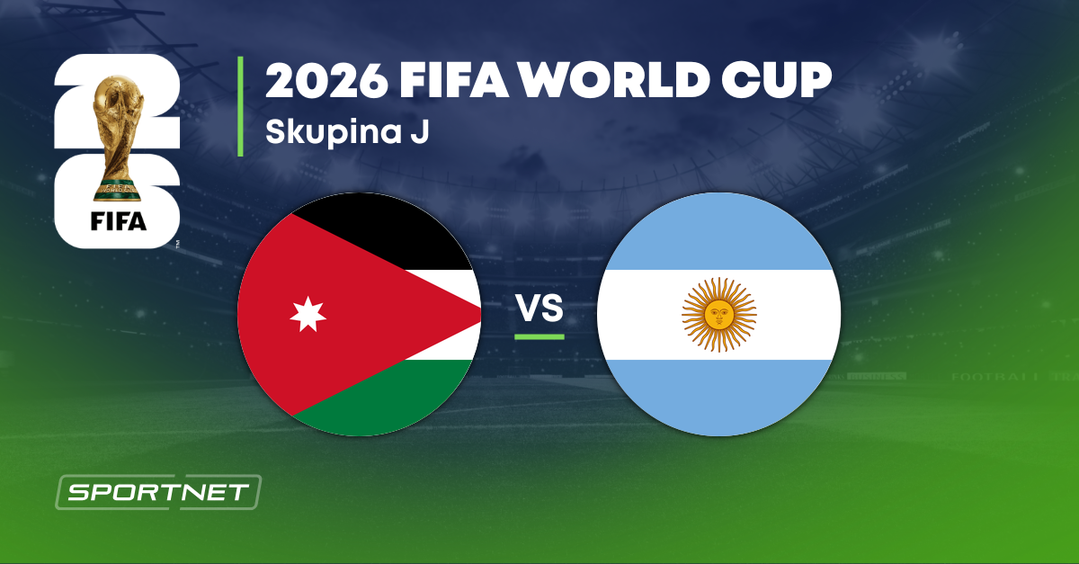 Jordánsko - Argentína: ONLINE prenos zo zápasu na MS vo futbale 2026.