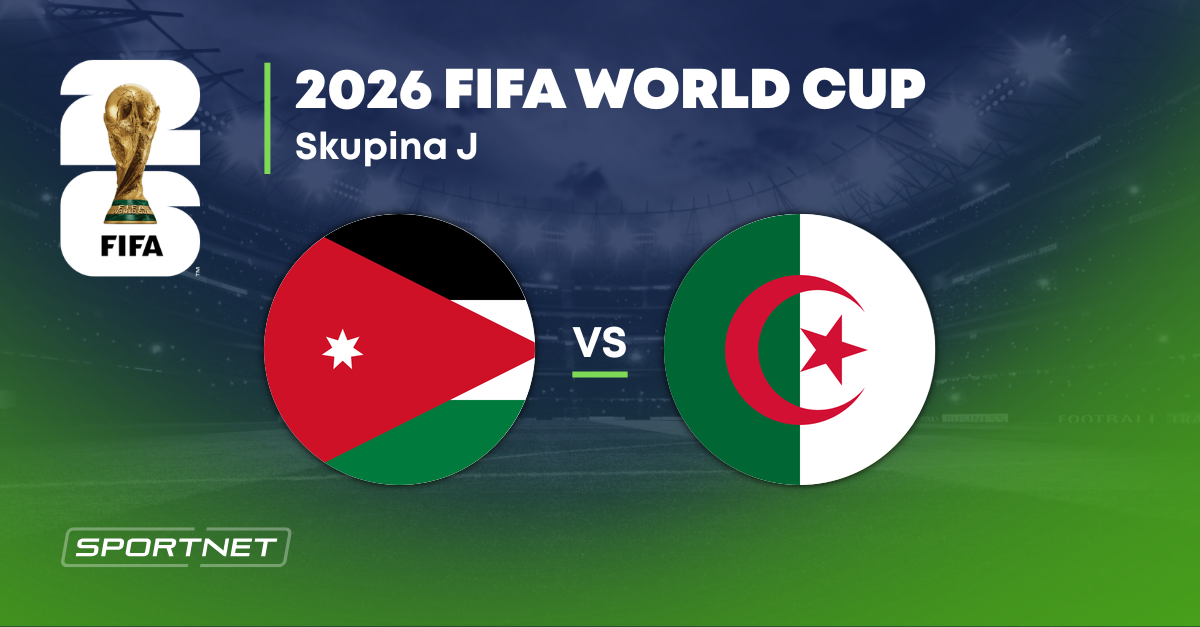 Jordánsko - Alžírsko: ONLINE prenos zo zápasu na MS vo futbale 2026.