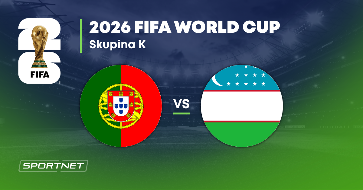 Portugalsko - Uzbekistan: ONLINE prenos zo zápasu na MS vo futbale 2026.