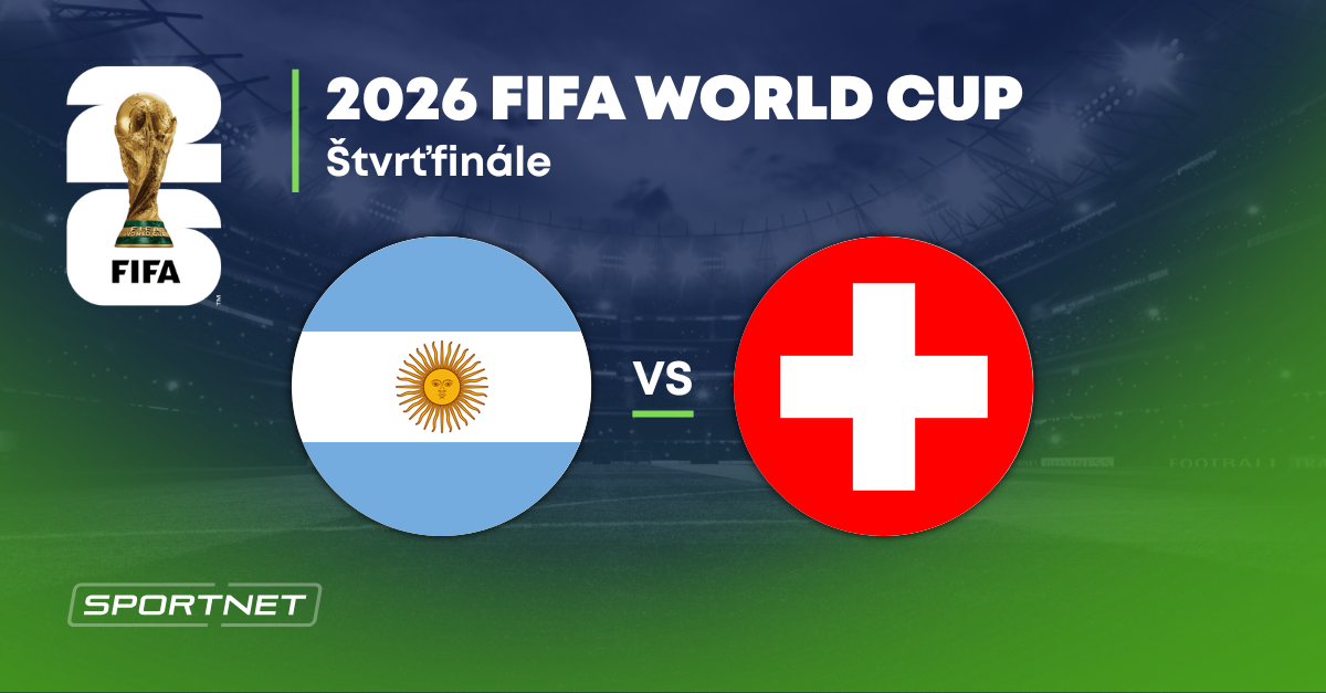 Argentína - Švajčiarsko: ONLINE prenos zo zápasu na MS vo futbale 2026