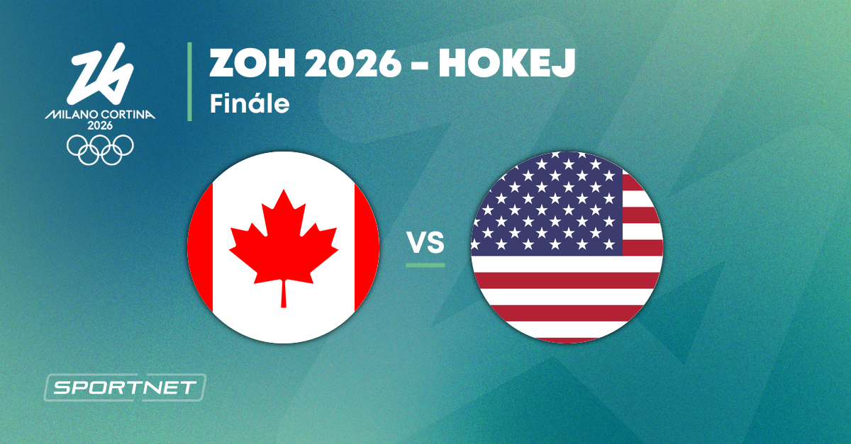 Kanada - USA: ONLINE prenos zo zápasu na ZOH Miláno 2026 dnes (hokej)