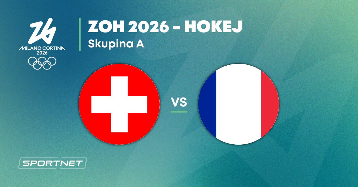 Švajčiarsko - Francúzsko: ONLINE prenos zo zápasu na ZOH Miláno 2026 dnes (hokej)