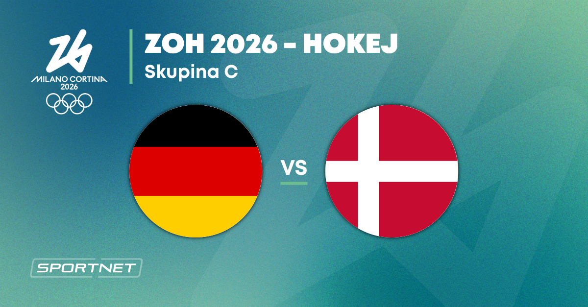 Nemecko - Dánsko: ONLINE prenos zo zápasu na ZOH Miláno 2026 dnes (hokej)