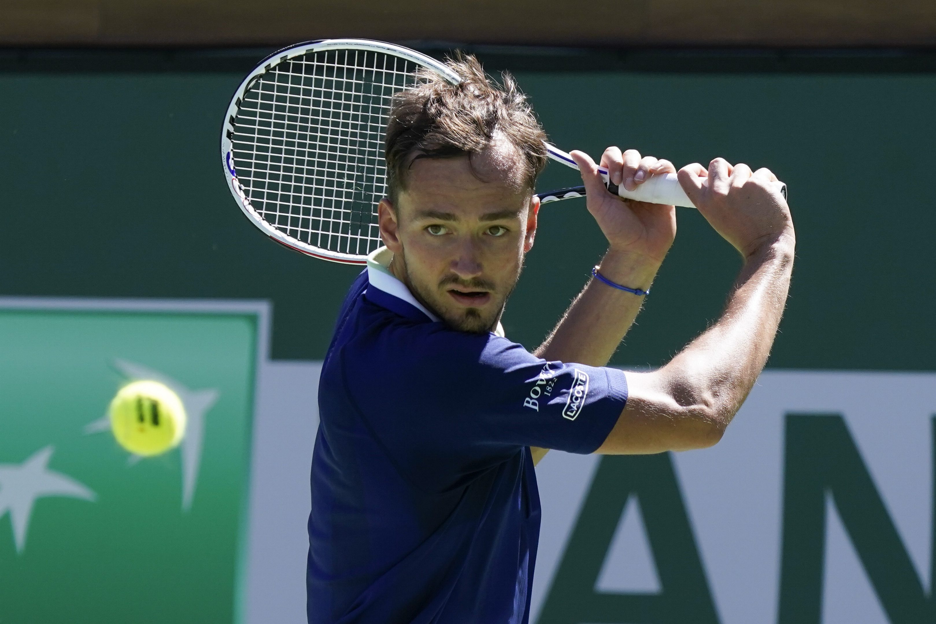 Daniil Medvedev, atual campeão do Masters de Xangai, critica a velocidade  do court Não sei onde sou mais lento, aqui ou em Indian Wells